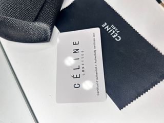 Gafas de sol Celine doradas y negras