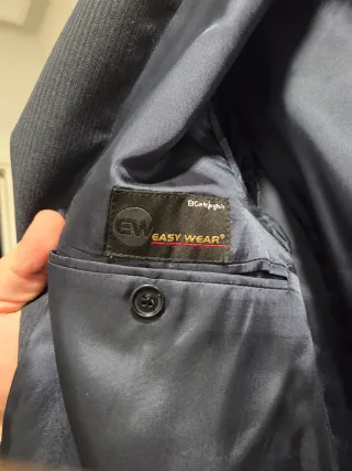 Americana traje azul