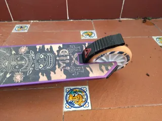 Patinete infantil morado Decathlon