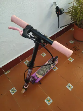 Patinete infantil morado Decathlon