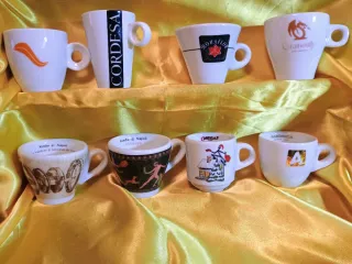 Tazzine caffè pubblicitarie