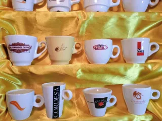 Tazzine caffè pubblicitarie