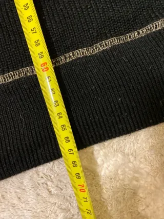 Chaqueta Desigual Negra y Roja Talla XL