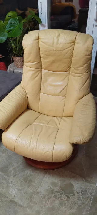Sillón Stressless de piel