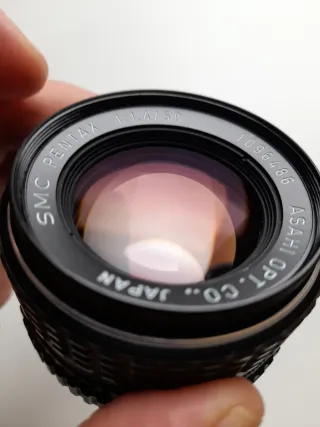 Objetivo Pentax SMC 50mm f/1.4