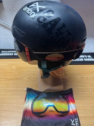 Casco Anon + Gafas Anon M2