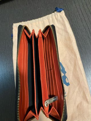 Cartera Jo & Mr. Joe Naranja y Rosa