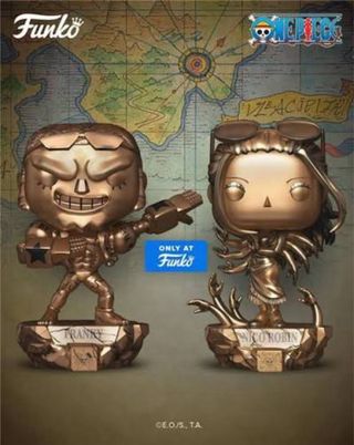 Statuine One Piece Franky e Robin