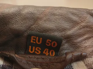 Chaqueta Piel Marrón Moto Protecciones