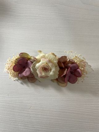 Vestido de comunión niña blanco y rosa