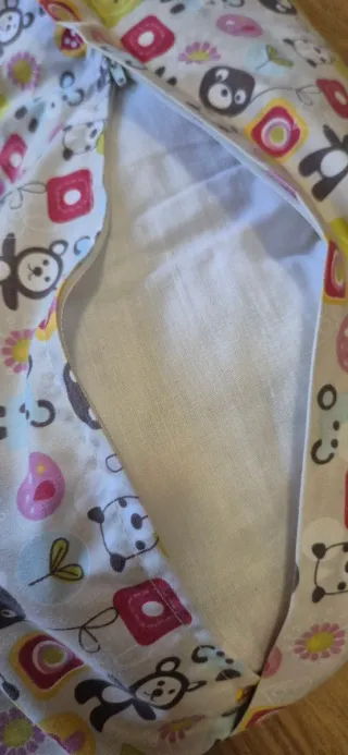 Cojín de lactancia estampado