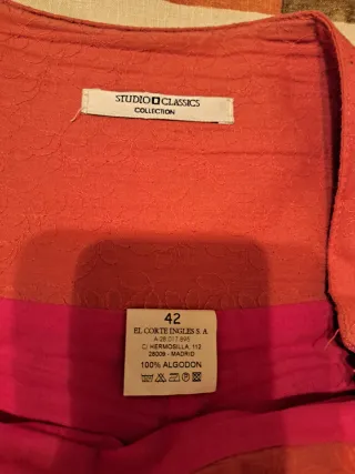 Falda corta mujer talla 42