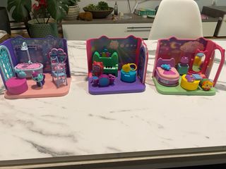 Casa de muñecas Gabby 3 habitaciones