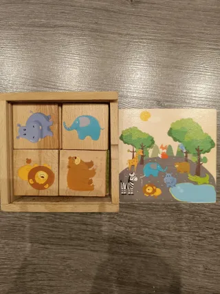 Juego de mesa educativo animales