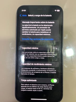 iPhone 12 Mini 64GB Negro