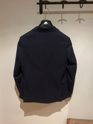 Chaqueta de vestir azul marino para niño