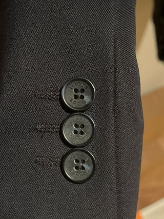 Chaqueta de vestir azul marino para niño