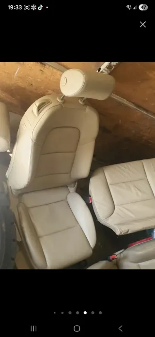 Asientos Audi A3 2005 Beige