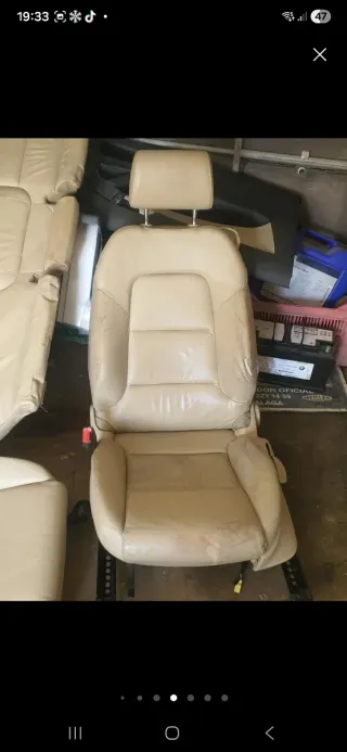 Asientos Audi A3 2005 Beige