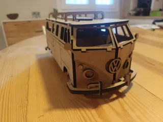 Maqueta Madera Volkswagen California