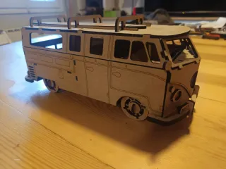 Maqueta Madera Volkswagen California