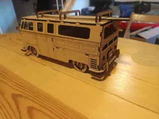 Maqueta Madera Volkswagen California