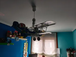 Lámpara Avión Mickey Mouse Infantil