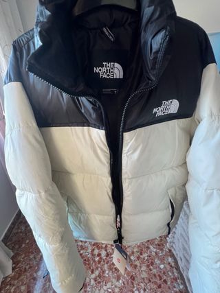 Chaqueta The North Face Negra y Blanca Talla M