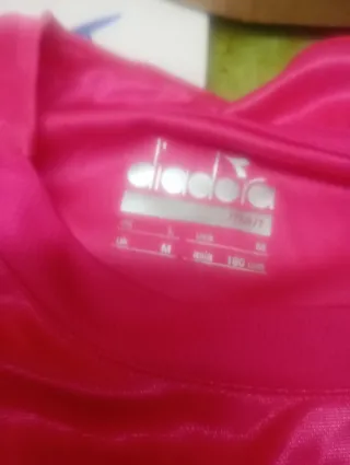 Maglietta arbitro Diadora Italia rosa