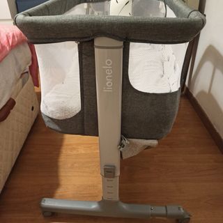 Mini cuna colecho Lionelo Aurora 3 en 1 con ruedas