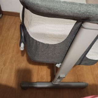 Mini cuna colecho Lionelo Aurora 3 en 1 con ruedas