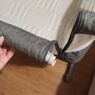 Mini cuna colecho Lionelo Aurora 3 en 1 con ruedas