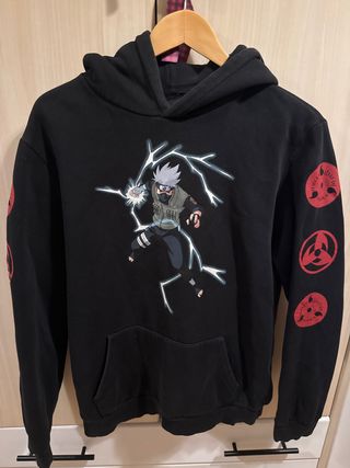 Sudadera Naruto Kakashi Bershka Talla M