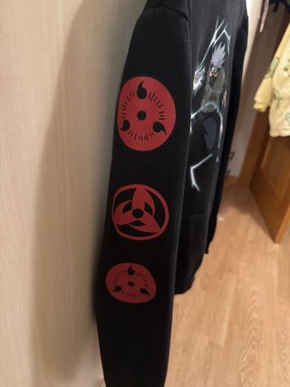 Sudadera Naruto Kakashi Bershka Talla M