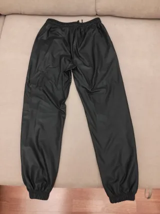Pantalón Sport Polipiel Mujer
