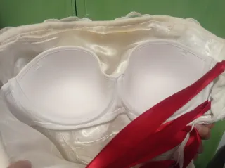 Vestido de Novia Blanco con Encaje