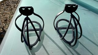 Estribos de caballo metálicos