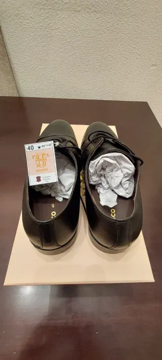 Zapatos de vestir negros Fosco