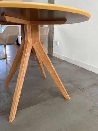 Mesa comedor Sklum madera.