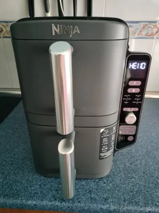 Freidora Ninja Doble Gris