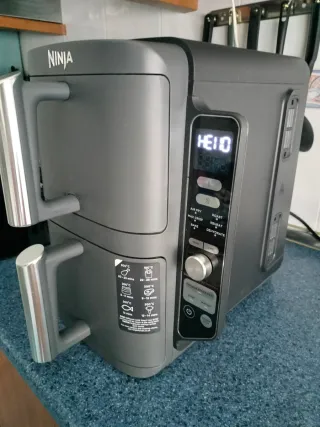 Freidora Ninja Doble Gris