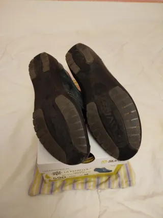 Zapatos Mujer La Estrella Talla 38 Negros