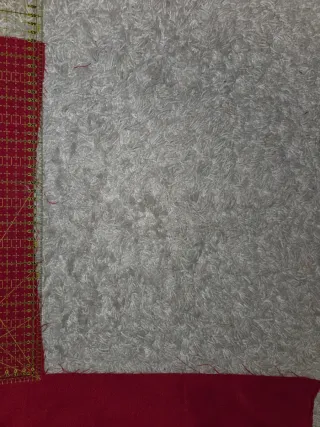 Tela roja 100% poliéster