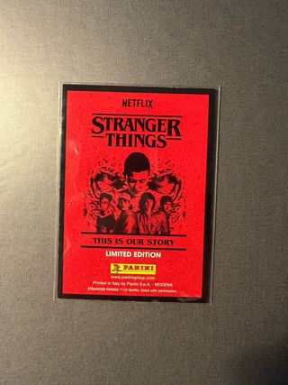 Stranger Things Panini Lucas Limited Edition