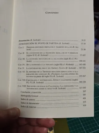 Historia de los Dogmas  El Dios de la Salvación
