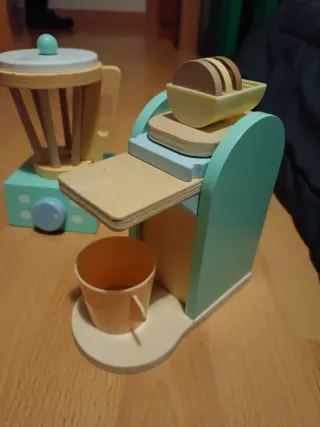 Lote Juguetes Cocina Madera