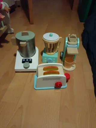 Lote Juguetes Cocina Madera