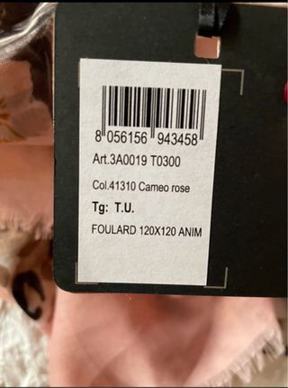 Foulard Liu Jo fantasia animalier e floreale