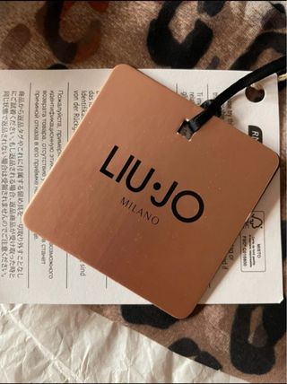 Foulard Liu Jo fantasia animalier e floreale