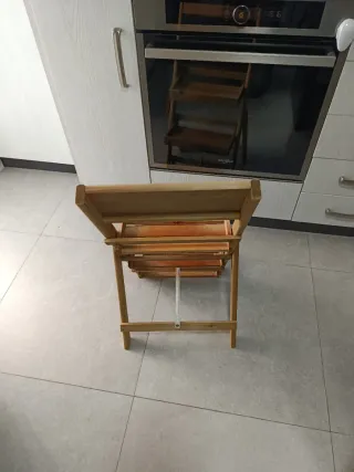 Escalera/Estantería para plantas de madera